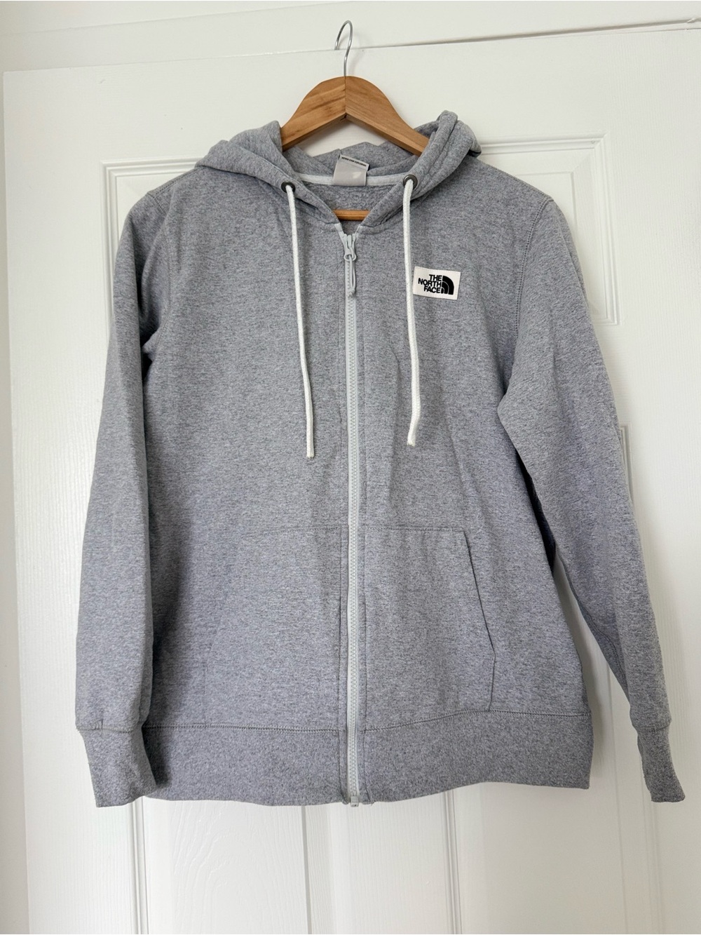 The North Face Light Gray Fleece Jacket